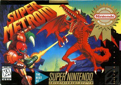Front cover of Super Metroid for Super Nintendo