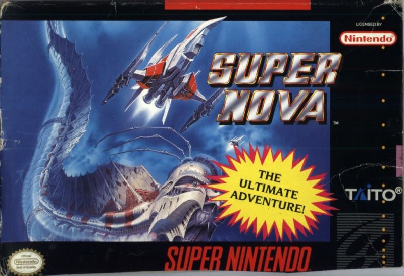 Front cover of Super Nova for Super Nintendo