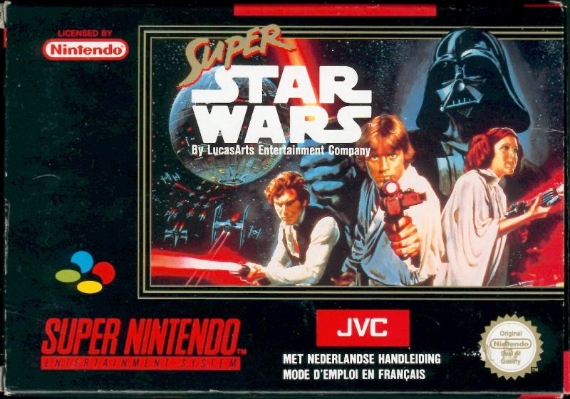 Front cover of Super Star Wars for Super Nintendo