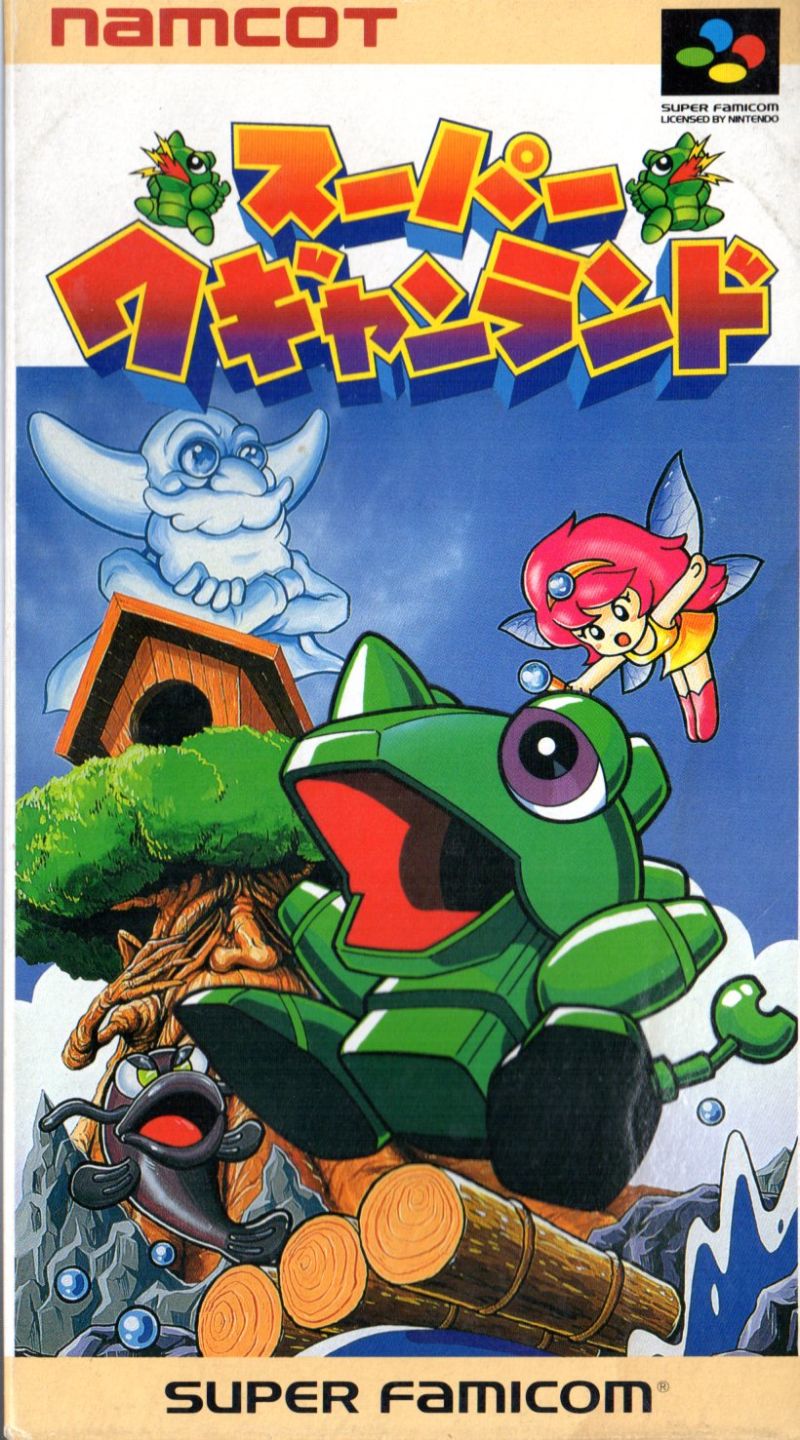 Front cover of Super Wagan Land for Super Nintendo