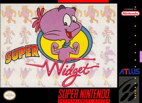 Front cover of Super Widget for Super Nintendo