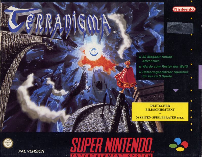 Front cover of Terranigma for Super Nintendo