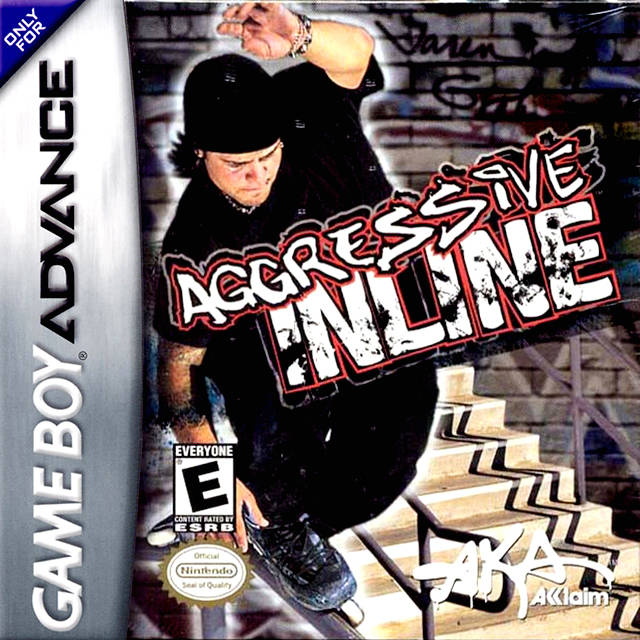Front cover of Aggressive Inline for Game Boy Advance