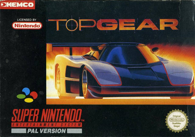 Front cover of Top Gear for Super Nintendo
