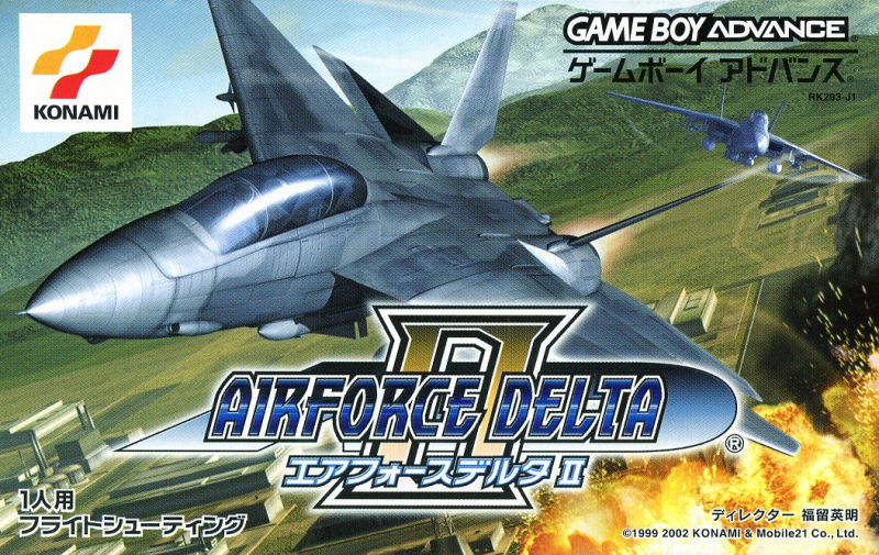 Front cover of AirForce Delta Storm for Game Boy Advance