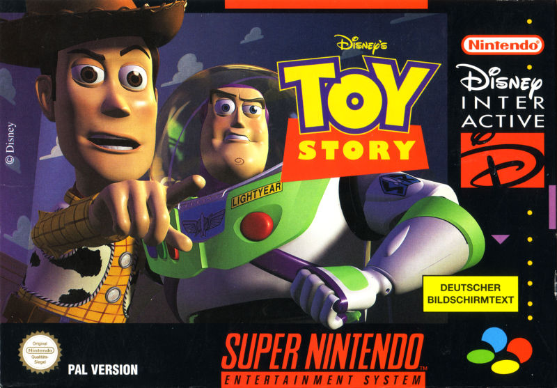Front cover of Disney's Toy Story for Super Nintendo