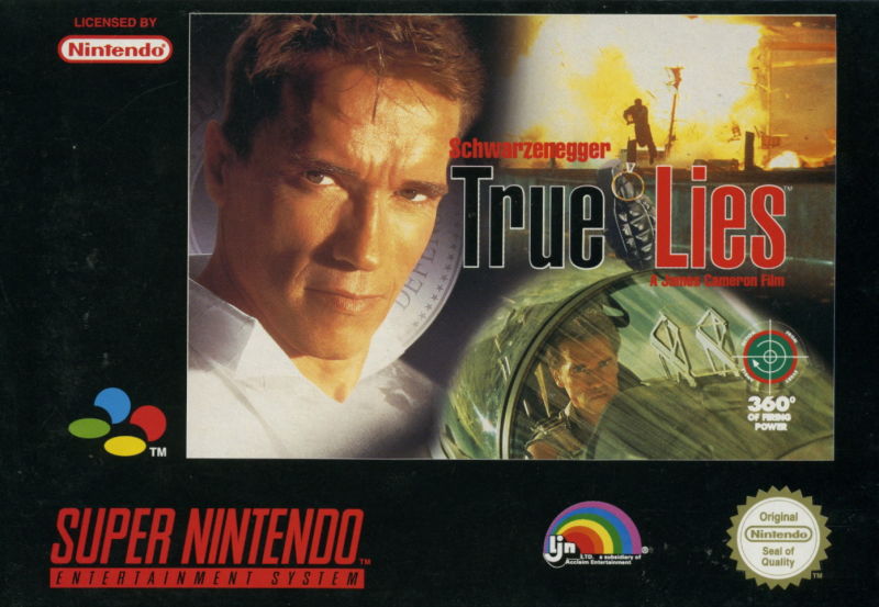 Front cover of True Lies for Super Nintendo