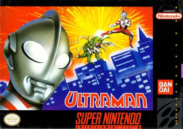 Front cover of Ultraman for Super Nintendo