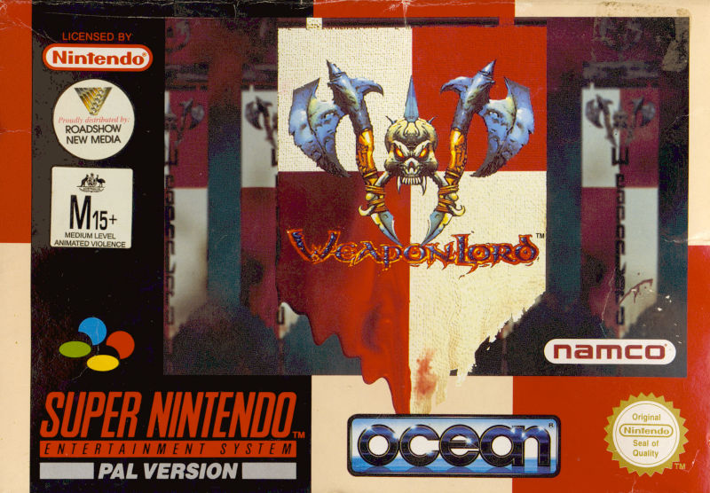 Front cover of WeaponLord for Super Nintendo