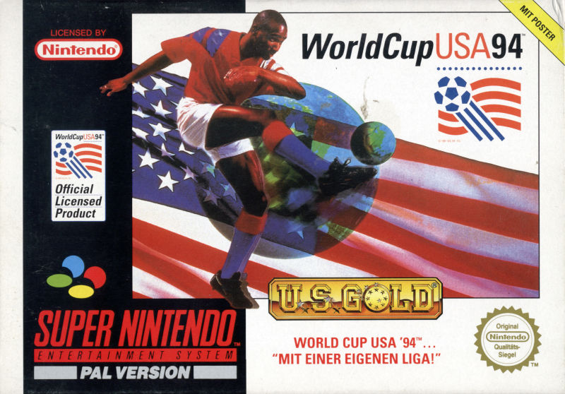 Front cover of World Cup USA 94 for Super Nintendo