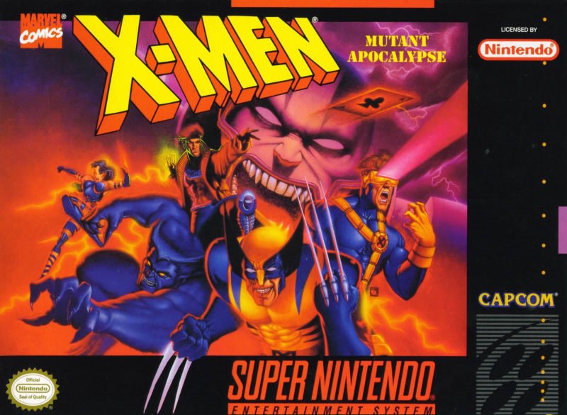 Front cover of X-Men: Mutant Apocalypse for Super Nintendo