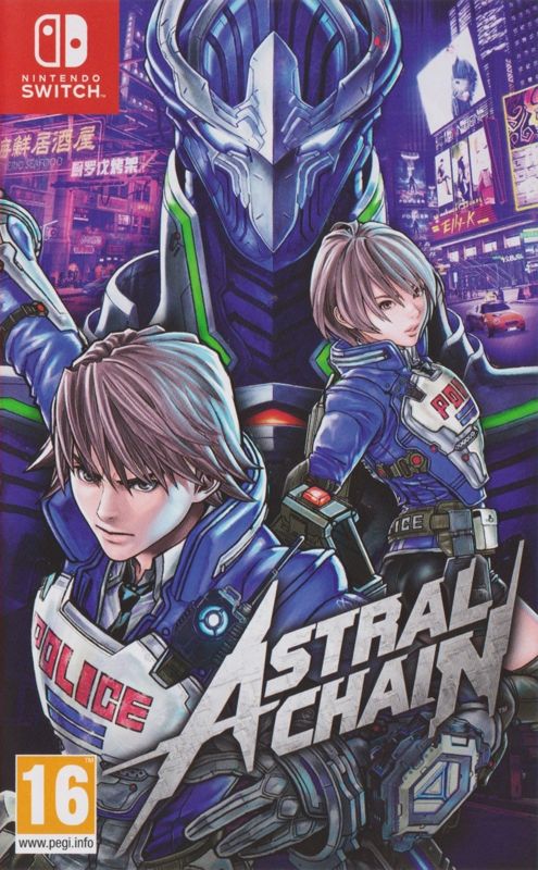 Front cover of Astral Chain for Nintendo Switch