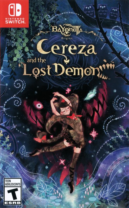 Front cover of Bayonetta Origins: Cereza and the Lost Demon for Nintendo Switch