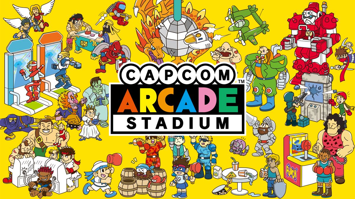 Front cover of Capcom Arcade Stadium for Nintendo Switch