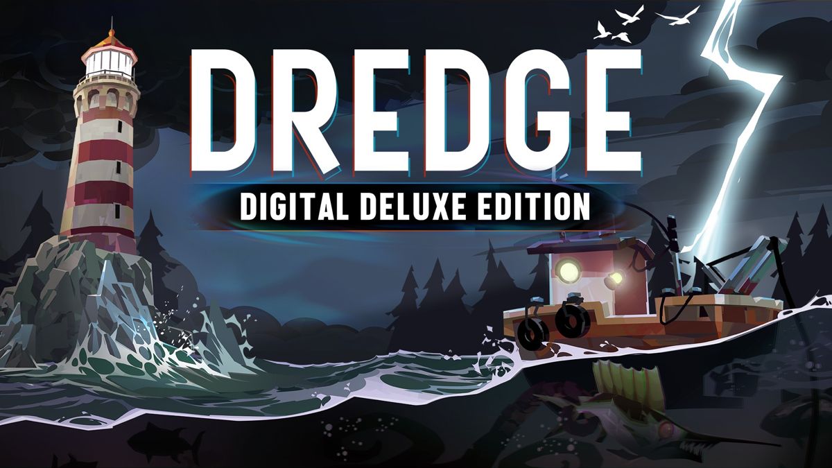 Front cover of Dredge: Digital Deluxe Edition for Nintendo Switch