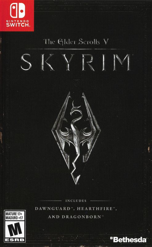 Front cover of The Elder Scrolls V: Skyrim - Special Edition for Nintendo Switch
