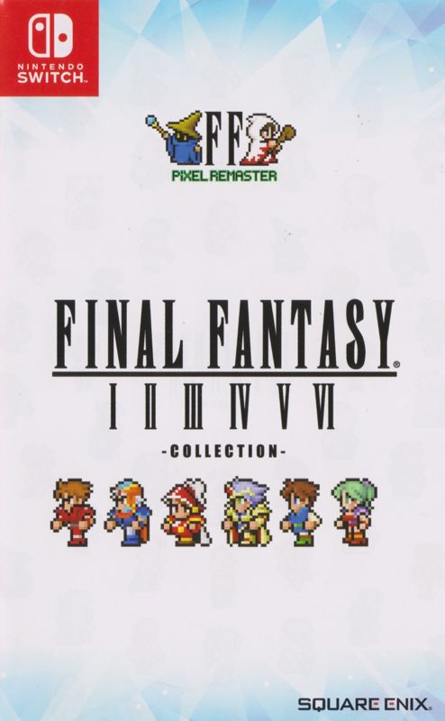 Front cover of Final Fantasy I-VI Bundle for Nintendo Switch