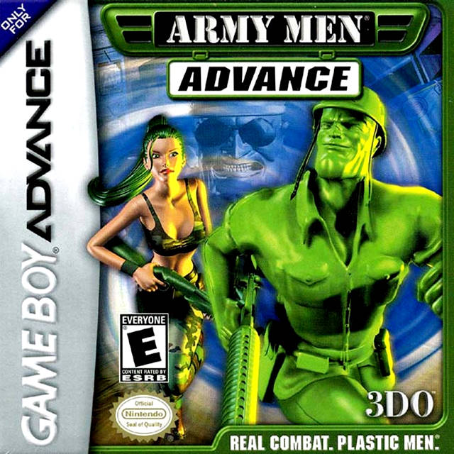 Front cover of Army Men: Advance for Game Boy Advance