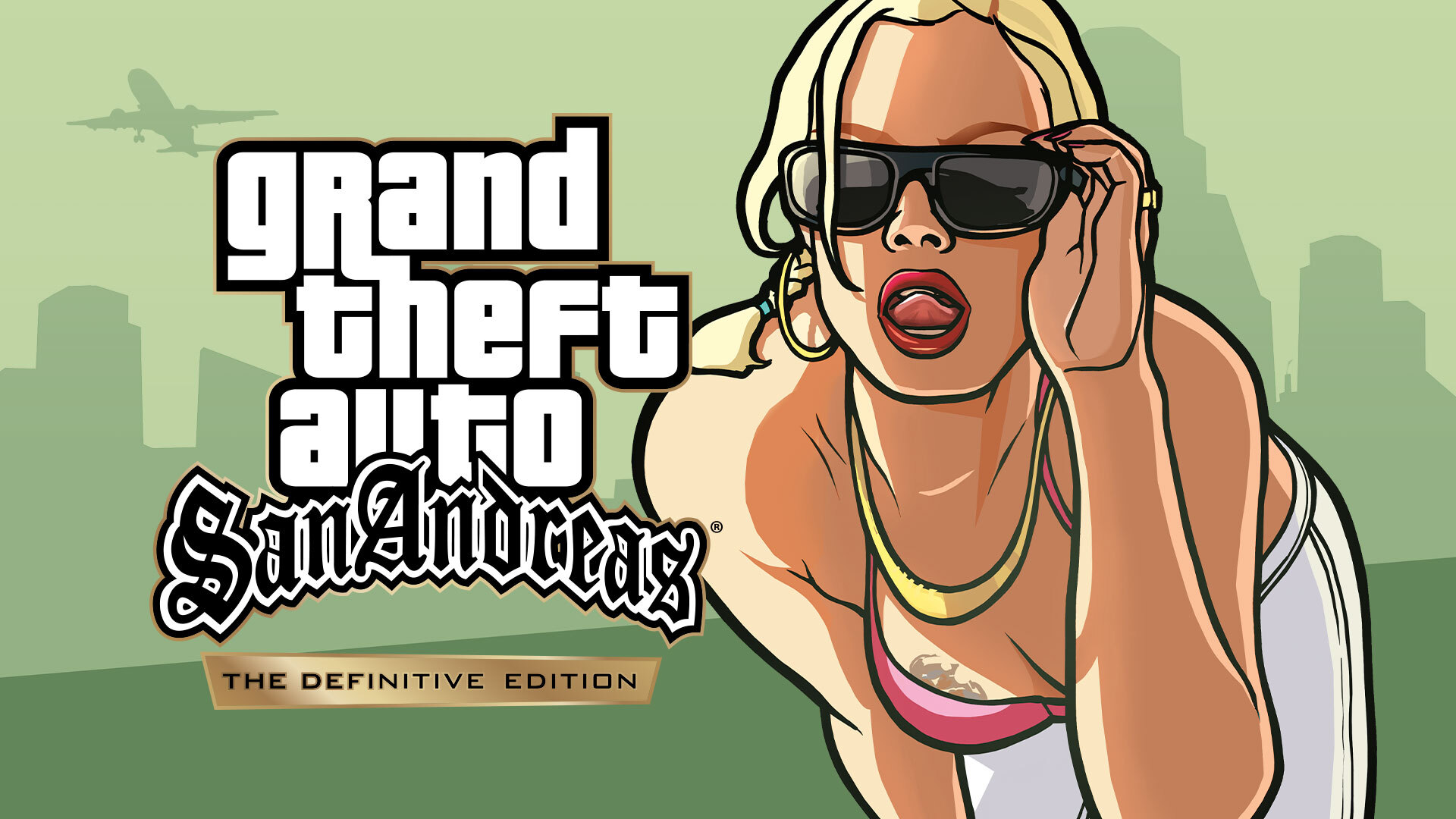 Front cover of Grand Theft Auto: San Andreas - The Definitive Edition for Nintendo Switch