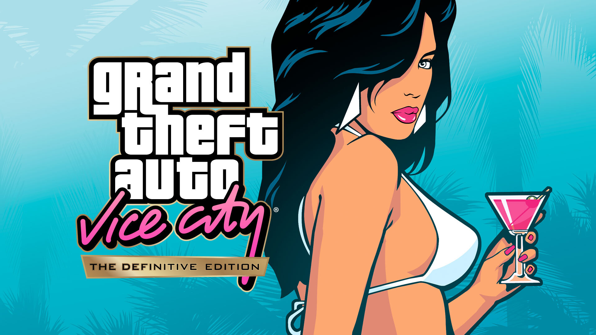 Front cover of Grand Theft Auto: Vice City - The Definitive Edition for Nintendo Switch