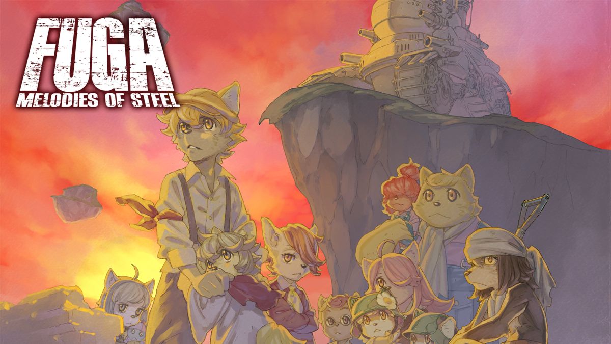 Front cover of Fuga: Melodies of Steel for Nintendo Switch