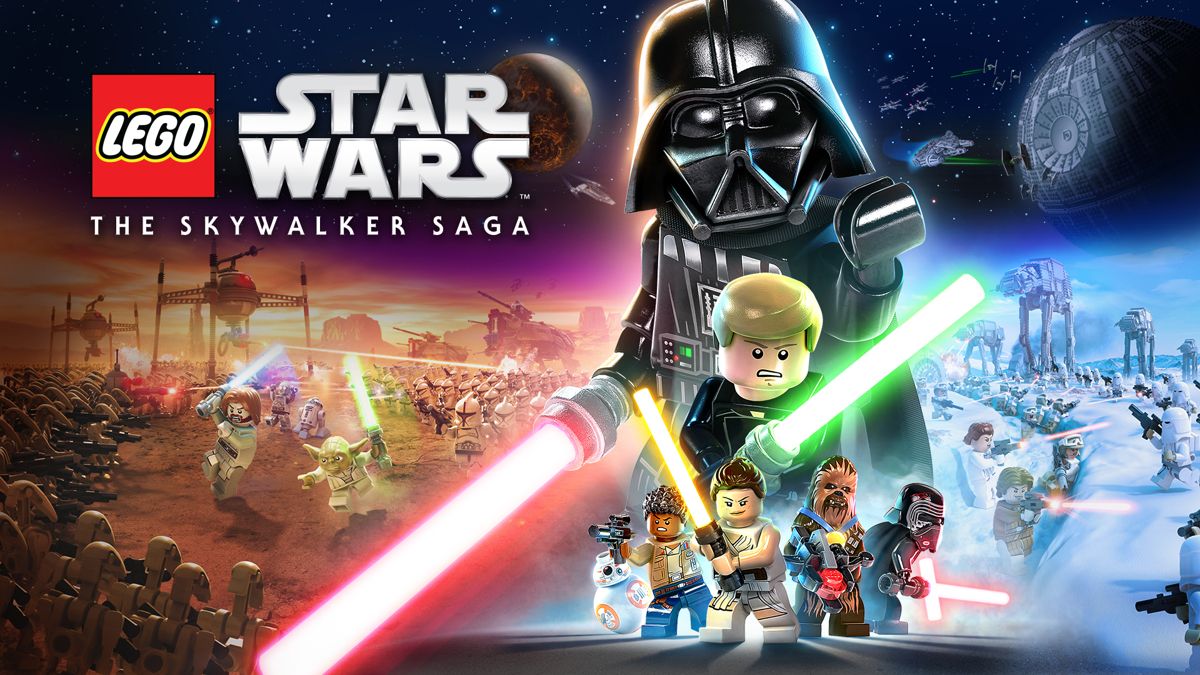 Front cover of LEGO Star Wars: The Skywalker Saga for Nintendo Switch