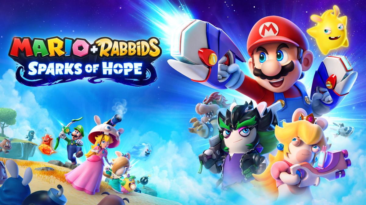 Front cover of Mario + Rabbids: Sparks of Hope for Nintendo Switch