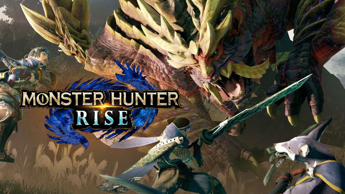 Front cover of Monster Hunter: Rise for Nintendo Switch