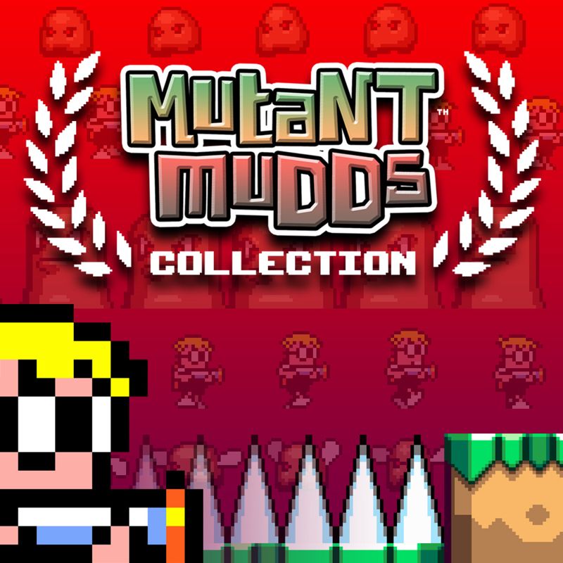 Front cover of Mutant Mudds Collection for Nintendo Switch