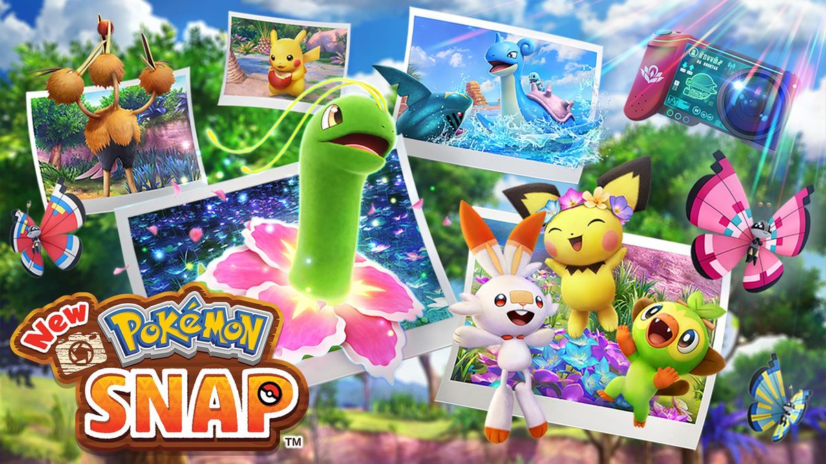 Front cover of New Pokémon Snap for Nintendo Switch