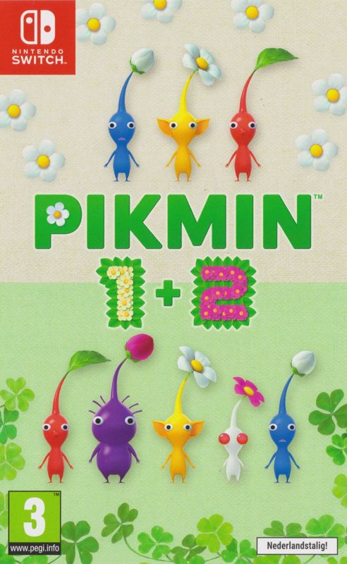 Front cover of Pikmin 1+2 for Nintendo Switch