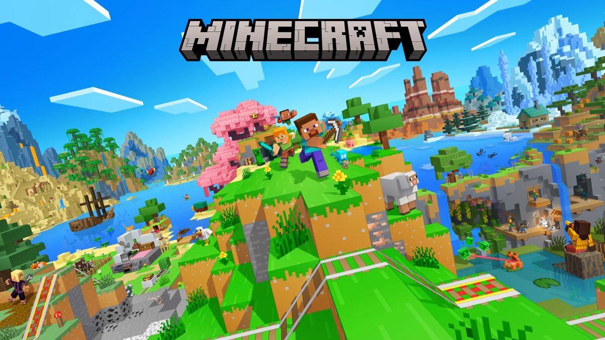 Front cover of Minecraft for Nintendo Switch