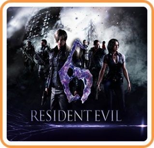 Front cover of Resident Evil 6 for Nintendo Switch
