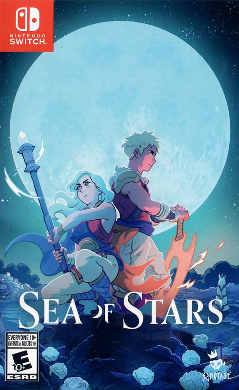 Front cover of Sea of Stars for Nintendo Switch