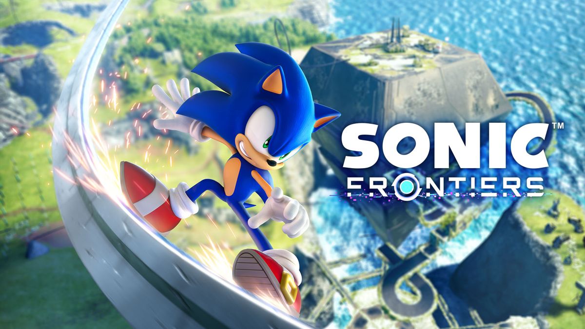 Front cover of Sonic Frontiers for Nintendo Switch