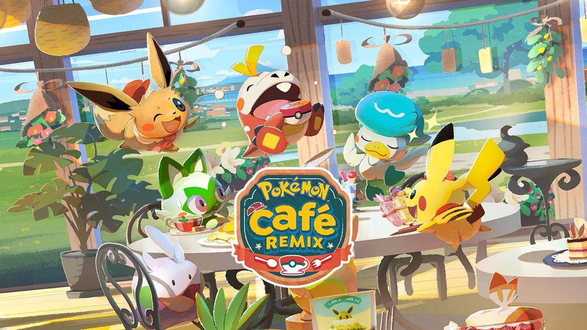 Front cover of Pokémon Café Mix for Nintendo Switch
