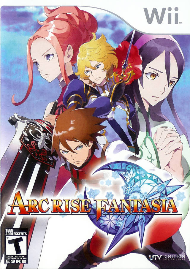 Front cover of Arc Rise Fantasia for Nintendo Wii