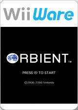 Front cover of Art Style: ORBIENT for Nintendo Wii