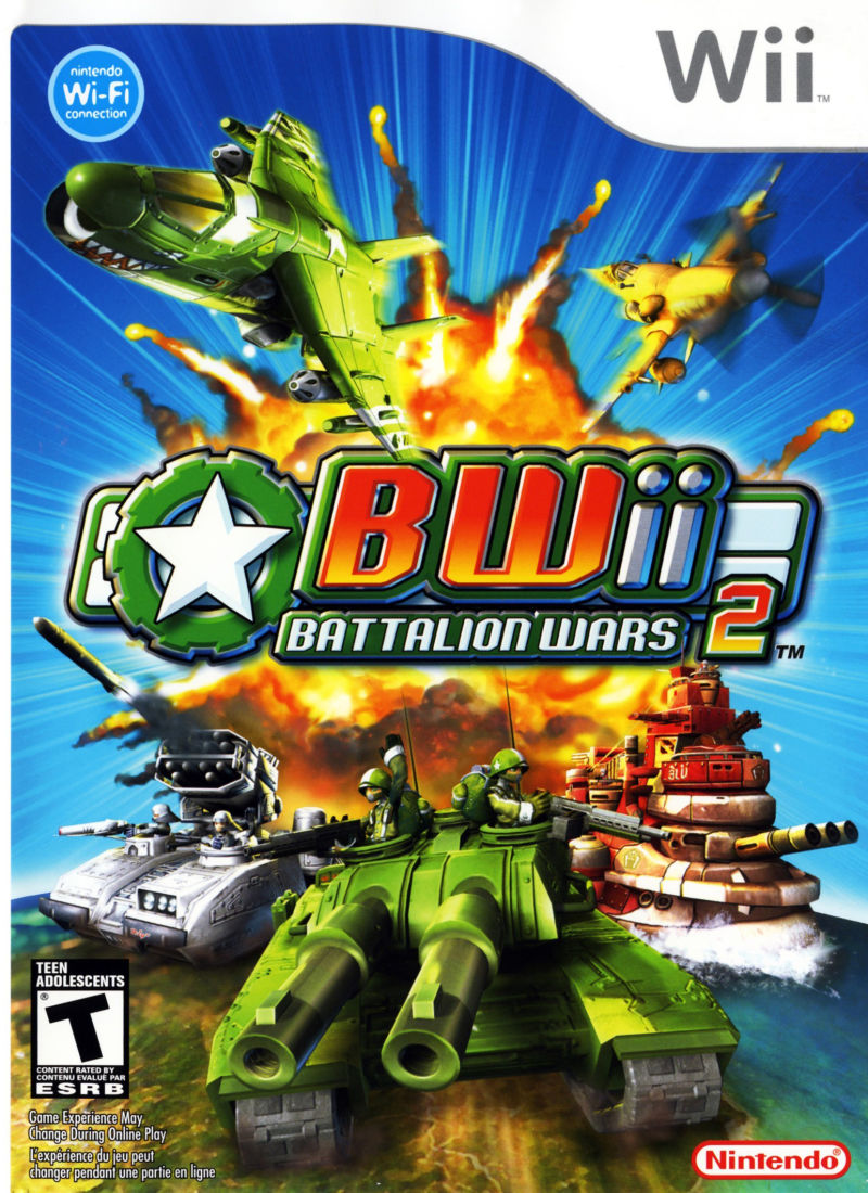 Front cover of BWii: Battalion Wars 2 for Nintendo Wii
