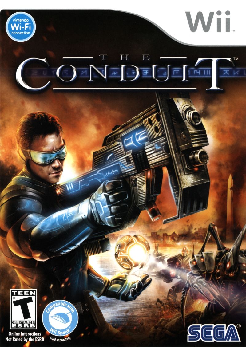 Front cover of The Conduit for Nintendo Wii