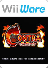 Front cover of Contra ReBirth for Nintendo Wii