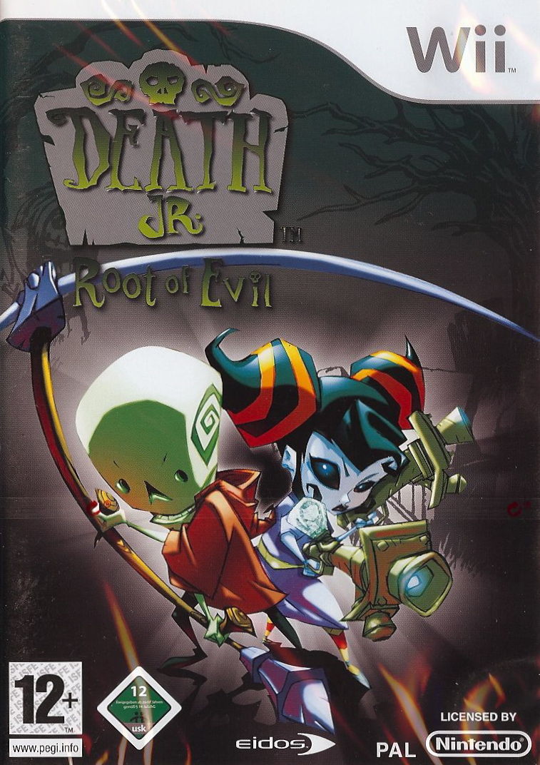 Front cover of Death Jr. II: Root of Evil for Nintendo Wii