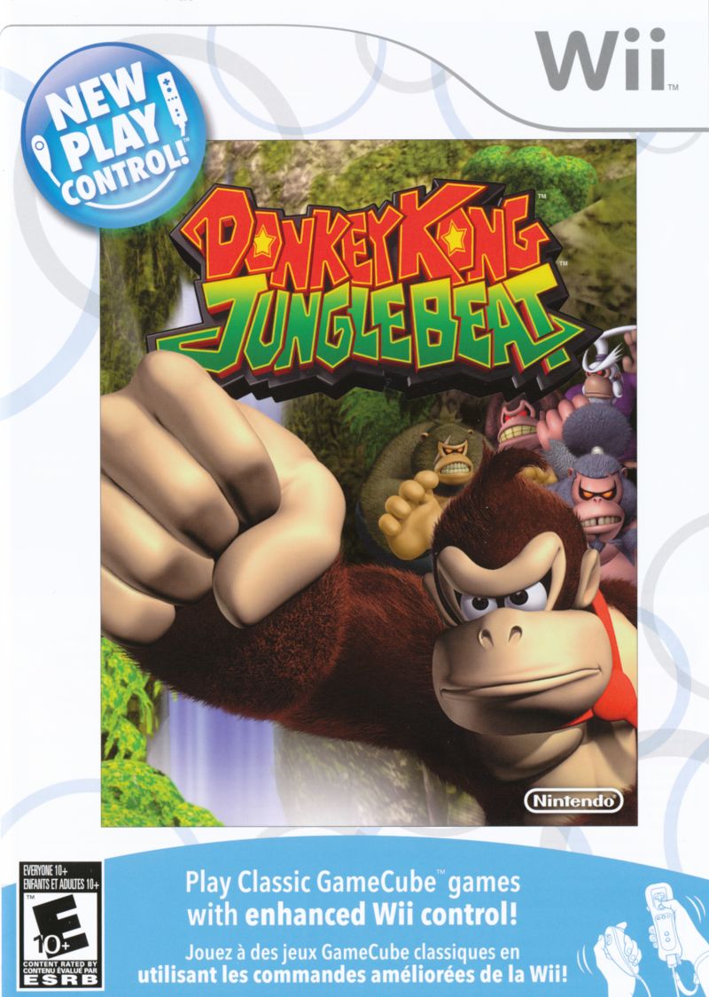Front cover of Donkey Kong: Jungle Beat for Nintendo Wii