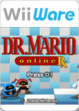 Front cover of Dr. Mario Online Rx for Nintendo Wii
