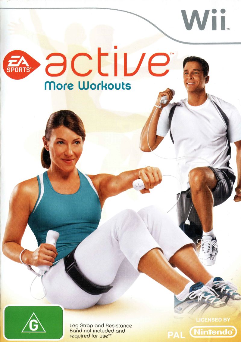 Front cover of EA Sports Active: More Workouts for Nintendo Wii
