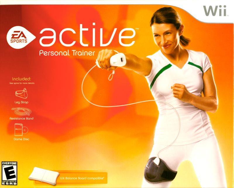 Front cover of EA Sports Active for Nintendo Wii