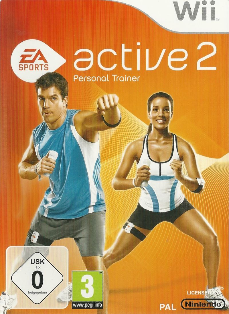 Front cover of EA Sports Active 2 for Nintendo Wii