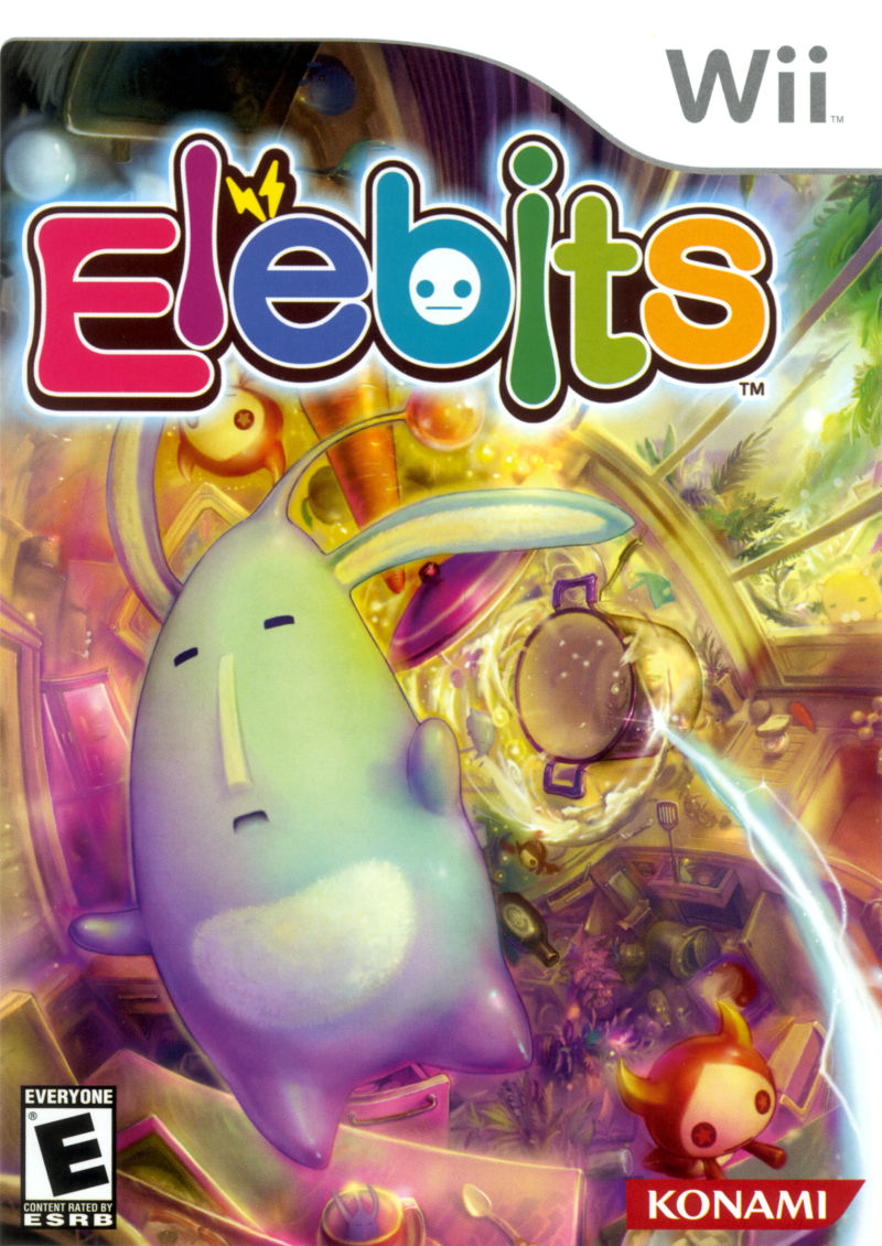 Front cover of Elebits for Nintendo Wii