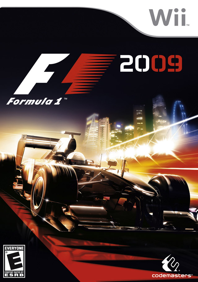 Front cover of F1 2009 for Nintendo Wii