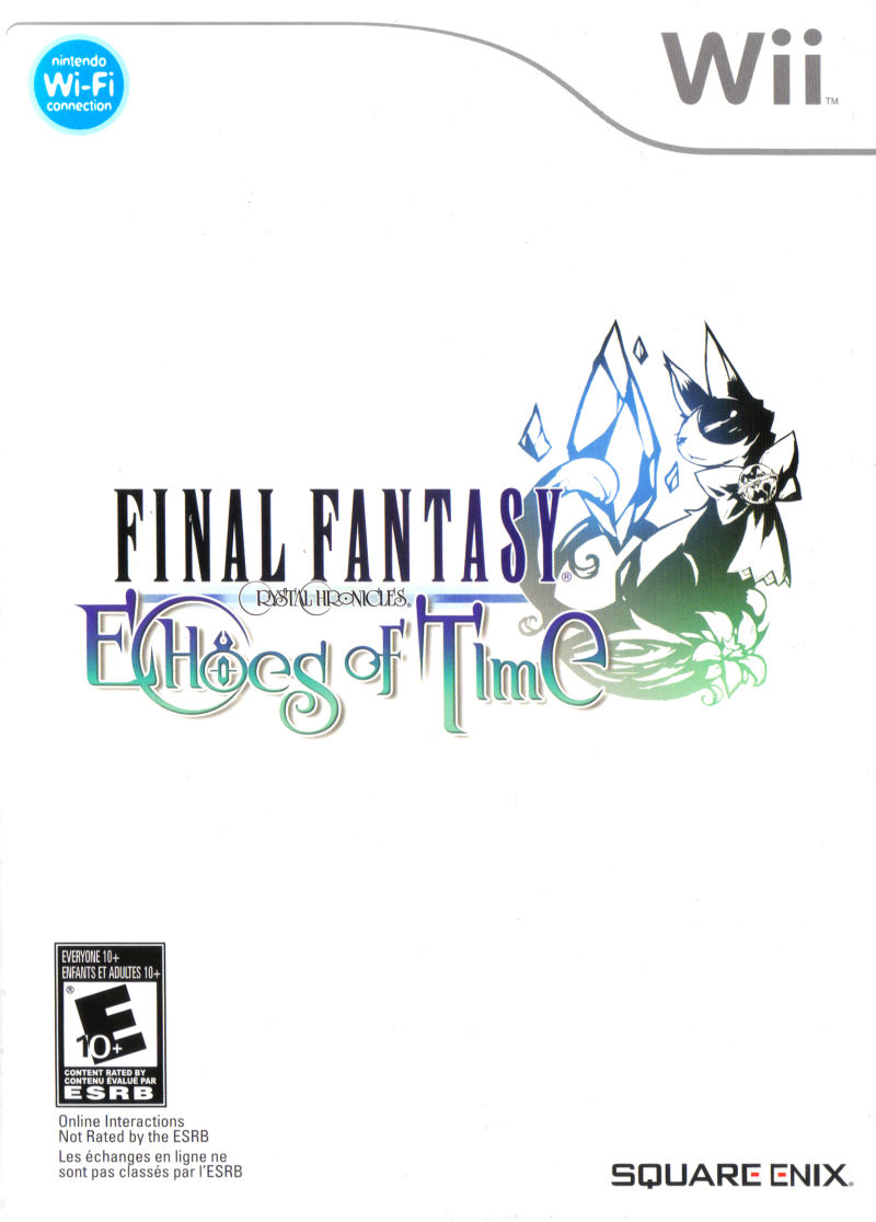 Front cover of Final Fantasy: Crystal Chronicles - Echoes of Time for Nintendo Wii
